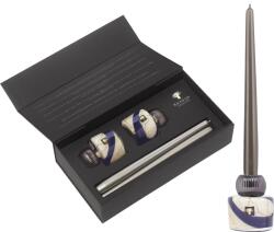 Baobab Collection Set de sfeșnice cu lumânări Twins Stone Lazuli, 4 buc (TWINSSLA)