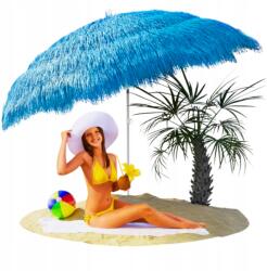  Strand Esernyő, kék, 150cm, kerti, Hawaii, állítható, UV védelem (DUŻY PARASOL PLAŻOWY OGRODOWY HAWAJSKI)