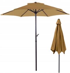 DOMAREX 3M Kerti Napernyő, Bézs, 300cm, dőlésszög funkcióval (PARASOL OGRODOWY TROPEA BEŻOWY)