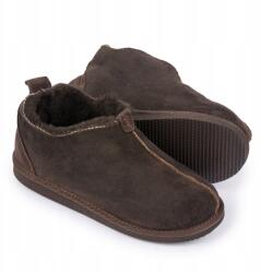 IRE SHOES Hegyi bambusz bőr papucs, Size 43, báránygyapjú bélés, unisex (BSG2217/19-104)