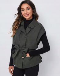 Shein Ujjatlan Kordbársony Mellény, Pagony Shein, Size XL, szürke