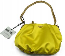 Moschino Mini Lettering kézitáska, bőr, szatén, 20.5cm hosszú (7 A 7523)