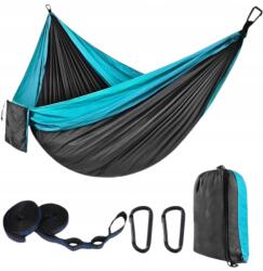 4MWOOD. CO Függőágy hinta, 2 személyes, XXL, 300×200cm, 200kg teherbírás (hamak 2-osobowy)