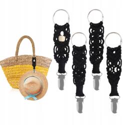  Hileyu 4 db kézzel szőtt kalapcsipesz