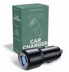 Univerzális Autós Töltő 60W Mobil Origin Dual Usb-a Port Usb-c (FRL-CCH60W-01)