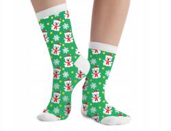  Karácsonyi zokni felnőtteknek, jegesmedve, Size 42-48 (GU41817)