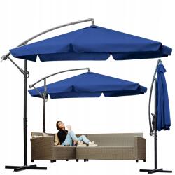 Lehmann Kerti napernyő, 350cm, állítható, gránátalma, poliészter (LGAGU-2430 GRANATOWY)