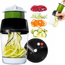  Kézi Spirál Szeletelő, 400ml-es tartállyal, gyümölcs, zöldség (3360)