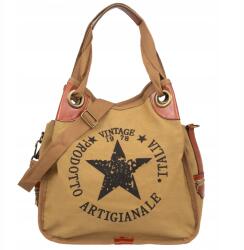  Vivi Paris vászontáska, nagy, 45cm széles, vászon (Z20-6-CAM)