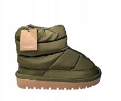 Even&Odd Női Hótaposó Bokacsizma, bélelt, zöld, Size 38 (SOW02275)