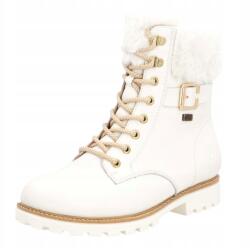 Remonte D8481-80 38- méret fehér bokacsizma Rieker Wool Tex (D8481-80)