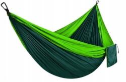  Kerti függőágy, 300×200cm, 200kg teherbírás, zöld (5906076407963)