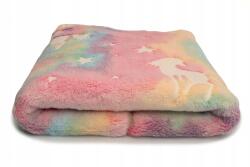 Orient Fashion Sötétben világító plüssfigura, Zapp unikornisok, szivárvány, poliészter (Plush_świecący Jednorożce_Zapp 0,5)