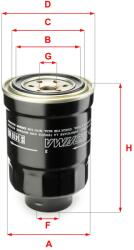 SOFIMA Filtru combustibil SOFIMA S 1410 NR (S 1410 NR) - fixbox