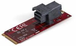StarTech - U. 2 (SFF-8643) - M. 2 PCI Express 4.0 x4 host adapter kártya 2, 5"-os U. 2 NVMe SSD-hez - M2E4SFF8643 (M2E4SFF8643)