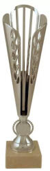  Trofeu darts, model sport, pe picior de marmura, argintiu, 33, 5cm (GS930S)