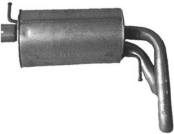 Edex 08-671 hátsó kipufogó dob - FORD Galaxy Mk1, SEAT Alhambra I, VW Sharan I (K08-671ALU-ED)