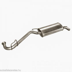 Marix 21-09 hátsó kipufogó dob - RENAULT Clio I, RENAULT Clio II (K21-09ALU)