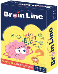 Asmodee Brain Line - Egy rugóra jár az agyunk! társasjáték (021891-02189)