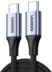 UGREEN Кабел USB-C to USB-C, Ugreen 240W Woven 1m, Сив (US535)