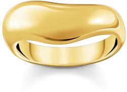 Thomas Sabo TR2473-413-39-54 Bold - Gold-plated Ring in curved shape Ladies, női