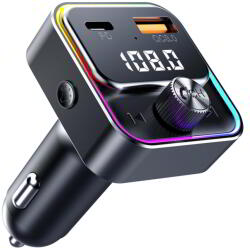 Sencor SWM 3000 Szivargyújtós Autós Bluetooth FM Transmitter - Fekete (SWM 3000)