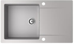 NERO Gránit Mosogató NERO Gold + Szifon Szürke