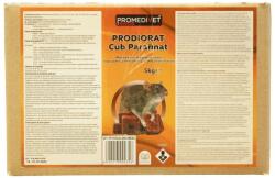 Promedivet Raticid PRODIORAT Cub Parafinat Cutie 5 kg, Promedivet, Bromadiolone 0, 005%, pentru Șoareci și Șobolani (PR-101926)