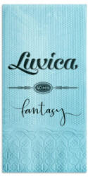Luxica® Fantasy - салфетки Caribbean sea с дискретен релеф и фин бордюр 2 слоя | 40 броя Сгъвка 1/8 (92092020)