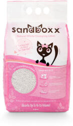 Sandboxx púder illatú ultra csomósodó bentonit macskaalom (4 tasak = 4 x 5 l) 20 l