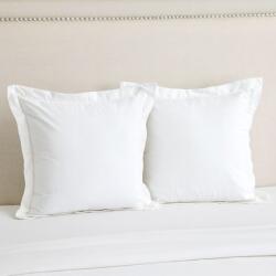 Pucioasa Set 2 fete de perna bumbac percale, 45x45cm, alb Lenjerie de pat