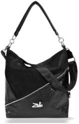 ZELLIA Női Válltáska 25193 Fekete - Rimini 2-Crystal 2 - (ZLK-25193-49004984)
