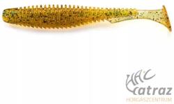 FishUP U-Shad 3" #036 Caramel/Green & Black | FishUp Gumihal 7, 5cm (FHL10023108)