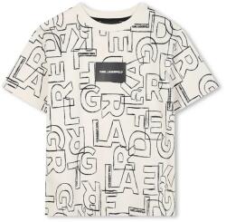 KARL LAGERFELD gyerek pamut póló - fehér 174 - answear - 19 990 Ft