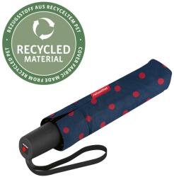 Reisenthel DUOMATIC oda-vissza automata, kék-piros pettyes esernyő RR3075