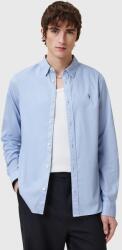 AllSaints pamut ing HAWTHORNE LS SHIRT - kék XL - answear - 35 990 Ft