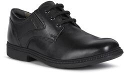 GEOX gyerek félcipő bőrből FEDERICO - fekete 39