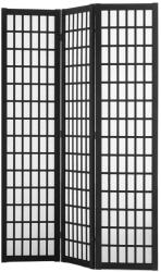 VEVOR Térelválasztó 3 részes japán stílusú fa paraván 120, 5 cm fekete mobil térhatároló (RSPF3MCSPM00JNXOXV0)