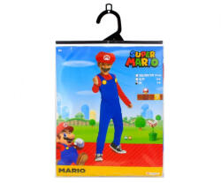 GoDan Costum carnaval Super Mario pentru copii, marimea M (7 / 8 ani) 120/130 GD866 Costume bal mascat copii (GD866) Costum bal mascat copii