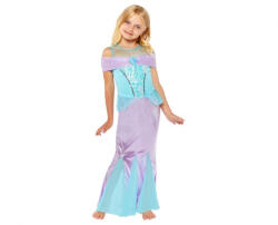 GoDan Costum carnaval Sirena pentru copii, marime 110/116 cm (4-6 ani) GD1588 Costume bal mascat copii (GD1588) Costum bal mascat copii