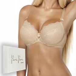 Paripari Pari csipkés push up melltartó Vesta bézs, Size 75G