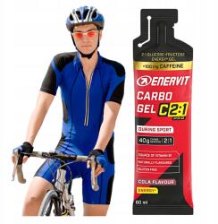 Enervit Carbo Gel C2: 1 Pro, szénhidrát, koffein, kólás, 60ml (96631)