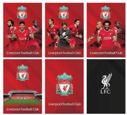 Liverpool Füzet Liverpool A/4 kockás (63401)