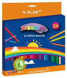 Y-Plus Színes ceruza Y-Plus+ Rainbow 24 db-os klt. hegyezővel (DPC1104121023)