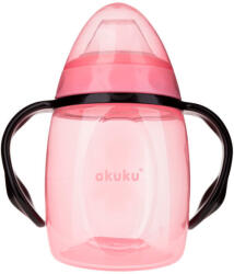 AKUKU Csőrös itatópohár 280 ml - Rózsaszín (A0429)