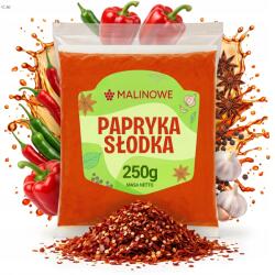 MALINOWE Édes Paprika Piros Őrölt 250g Aromás Kifejező Prémium (5904576309459)