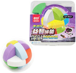  Radírok, 3D logikai puzzle, gömb, QH-8627 (KNC-986271) - officetrade