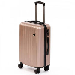 Dollcini Világjáró Bőrönd Szett - Több Méretben és Színben - 70 cm - Rózsa-arany (357690_121A)