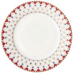 Easy Life Karácsonyi mintás Porcelán lapostányér - Christmas Wonderland