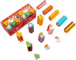  Karácsonyi radírok, vágható, 6 db/doboz, QH-8528 (KNC-852281) - mesescuccok